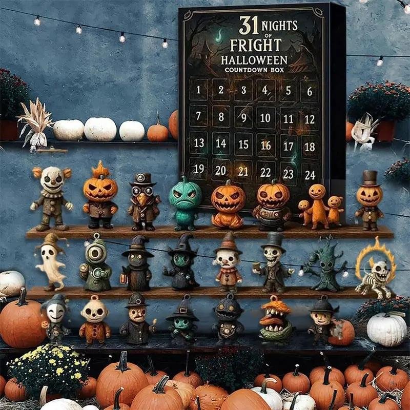 31 nightly Halloween surprises, one hidden compartment per night