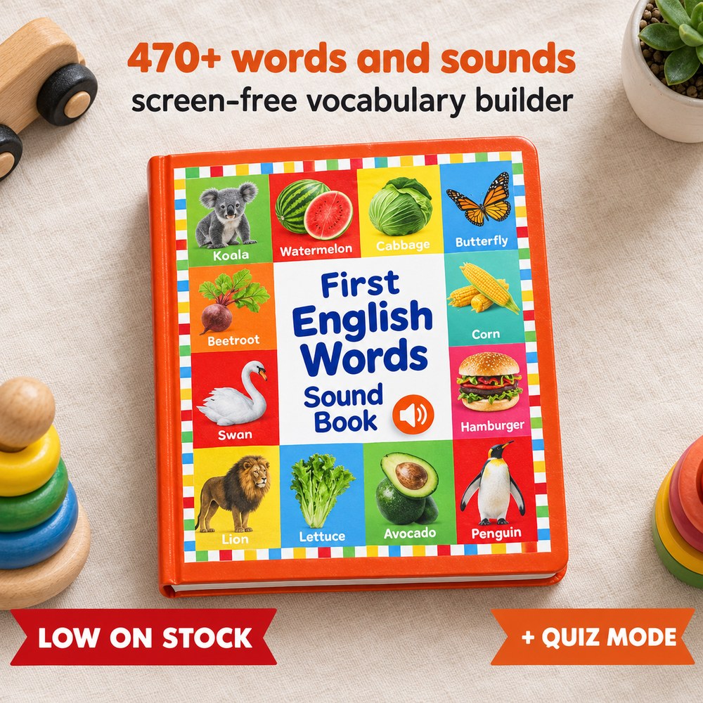 Pomence™ First Words Sound Book — slot1