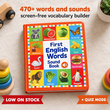 Pomence™ First Words Sound Book — slot1