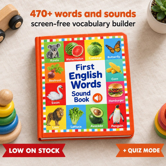 Pomence™ First Words Sound Book — slot1