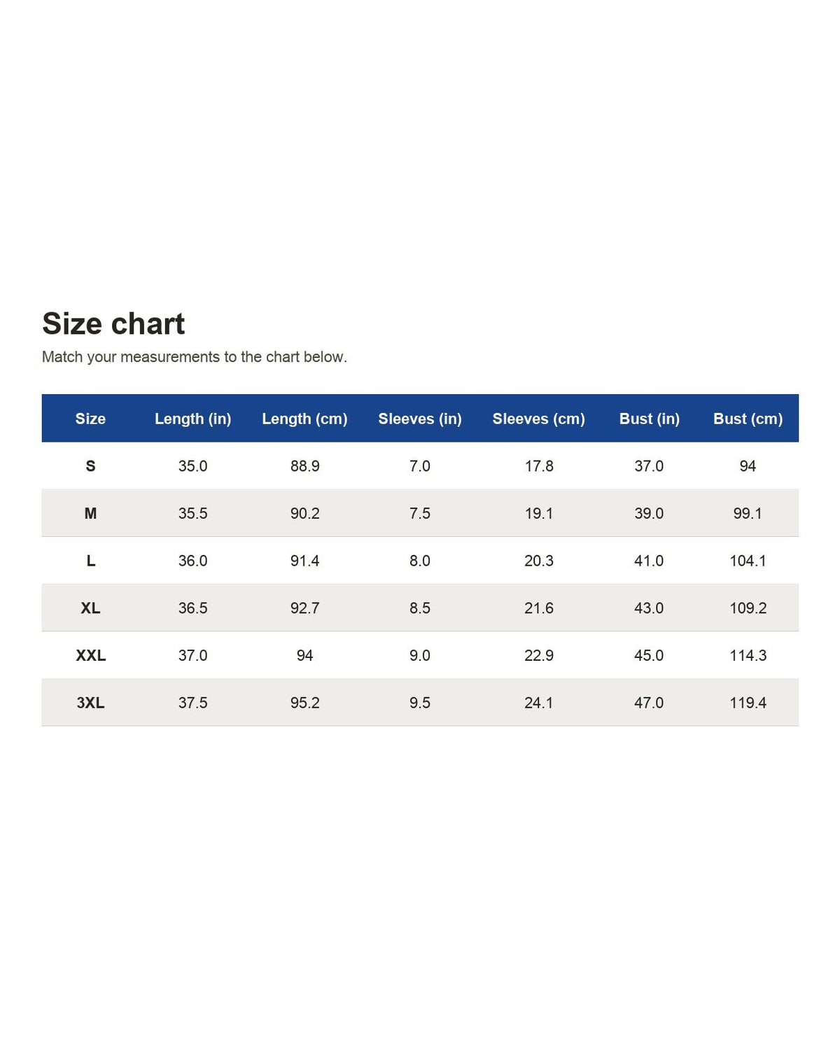 Pomence™ Round Neck Printed Dress. Size chart