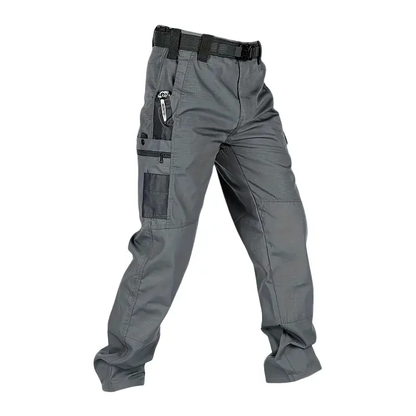 Pomence Men's Tactical Work Pants. Gray