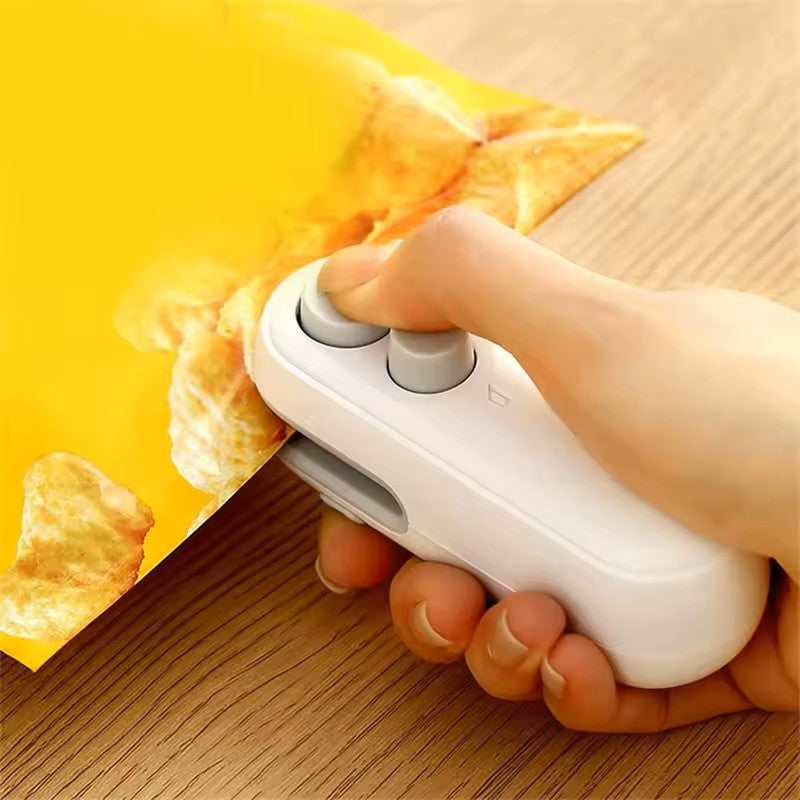 Mini Portable Heat Sealer Rechargeable Food Bag Sealer