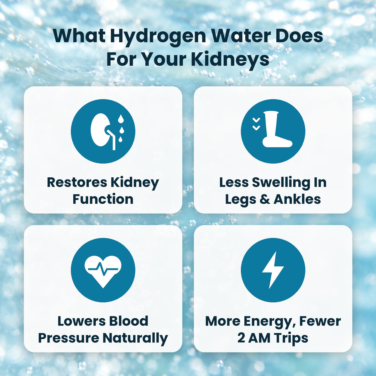 What Hydrogen Water Does For Your Kidneys
