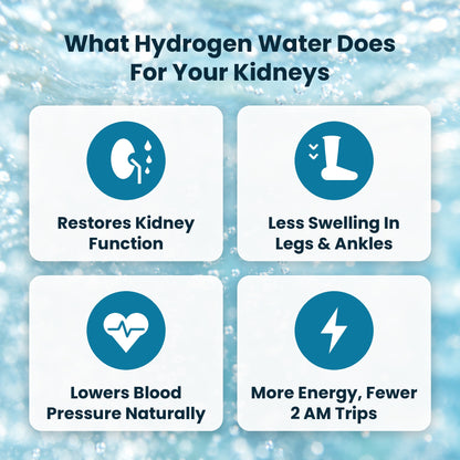 What Hydrogen Water Does For Your Kidneys