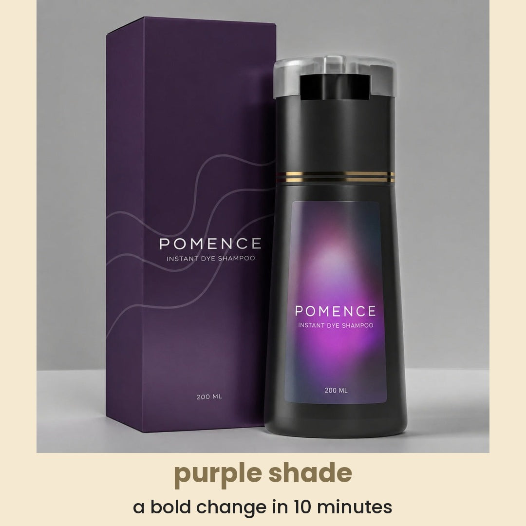 purple shade: a bold change in 10 minutes