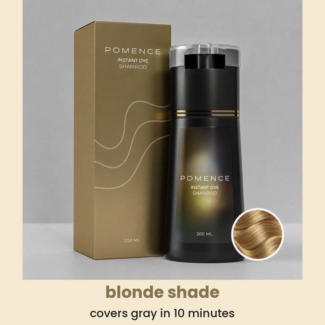 blonde shade: covers gray in 10 minutes