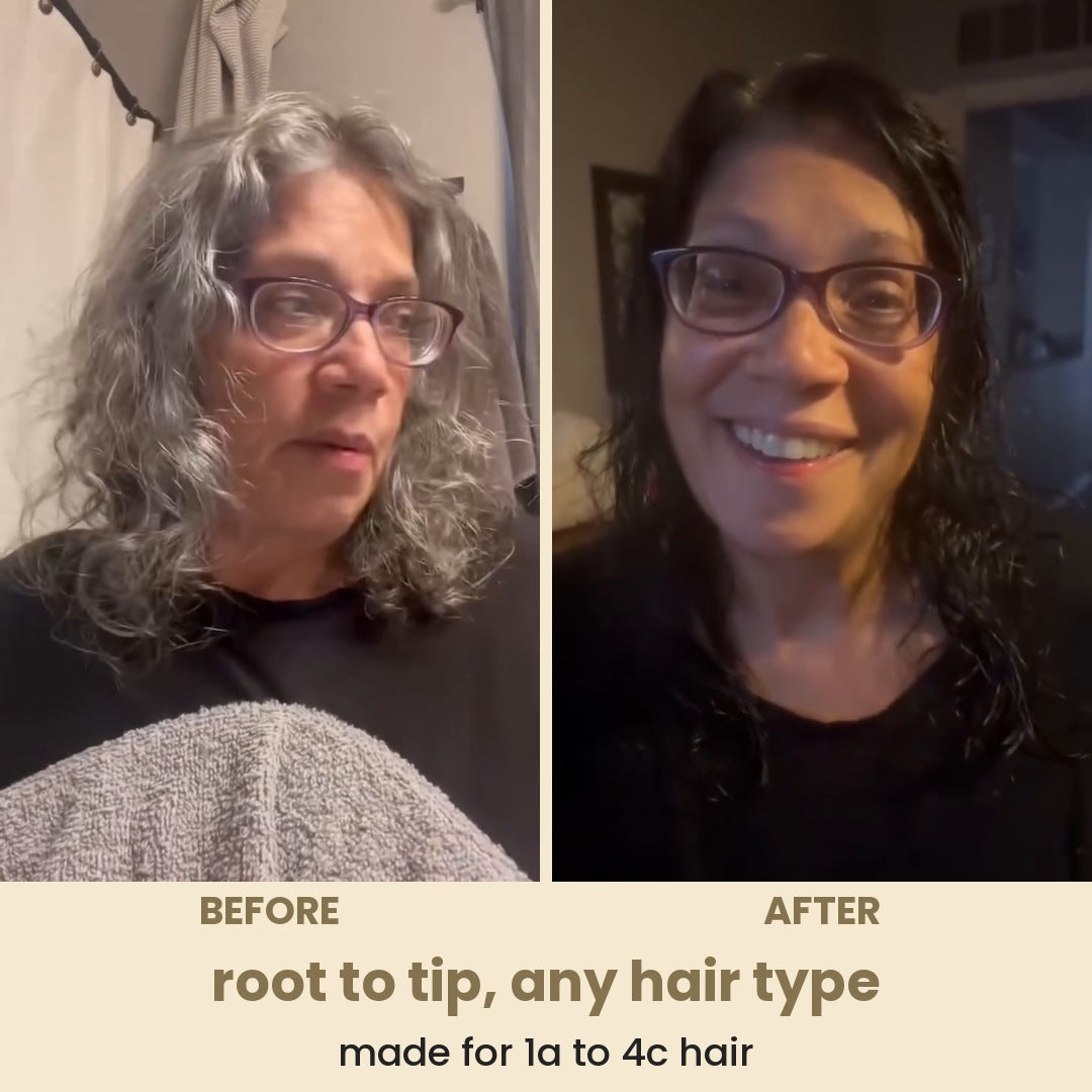 root to tip, any hair type: made for 1a to 4c hair