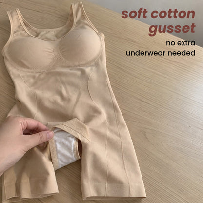 soft cotton gusset: no extra underwear needed