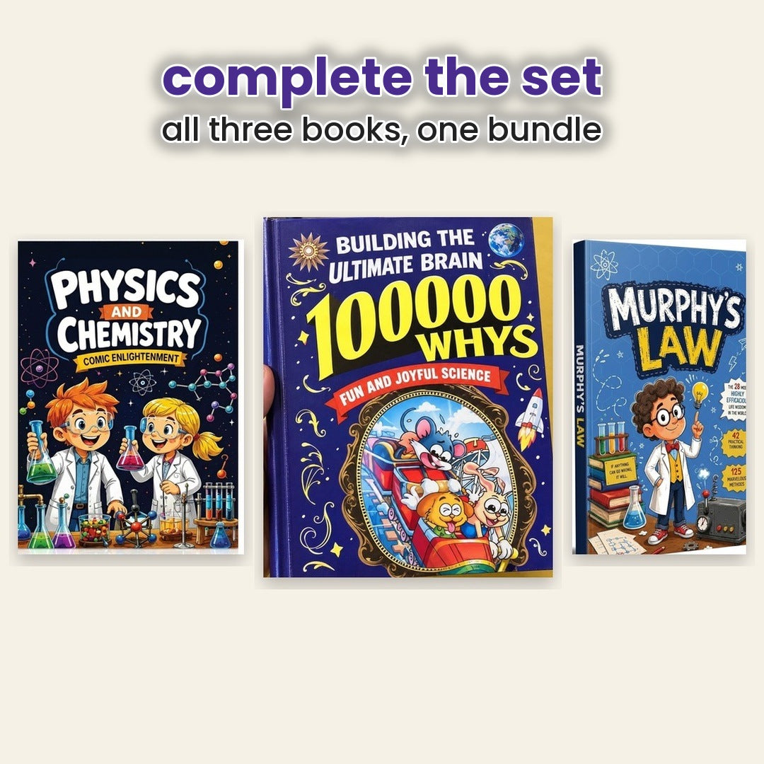 complete the set: all three books, one bundle