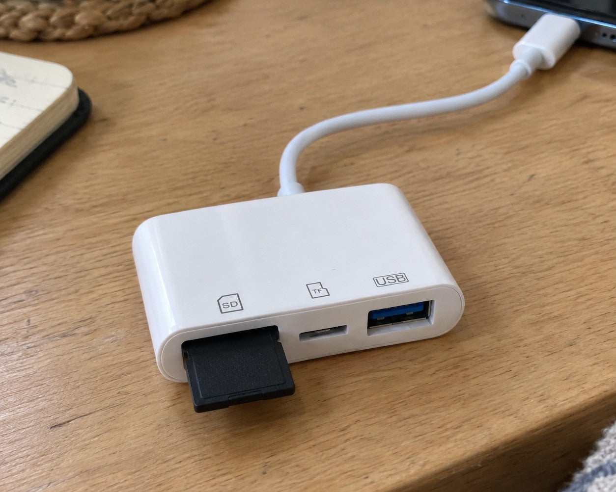 Full-Size SD Card Slot